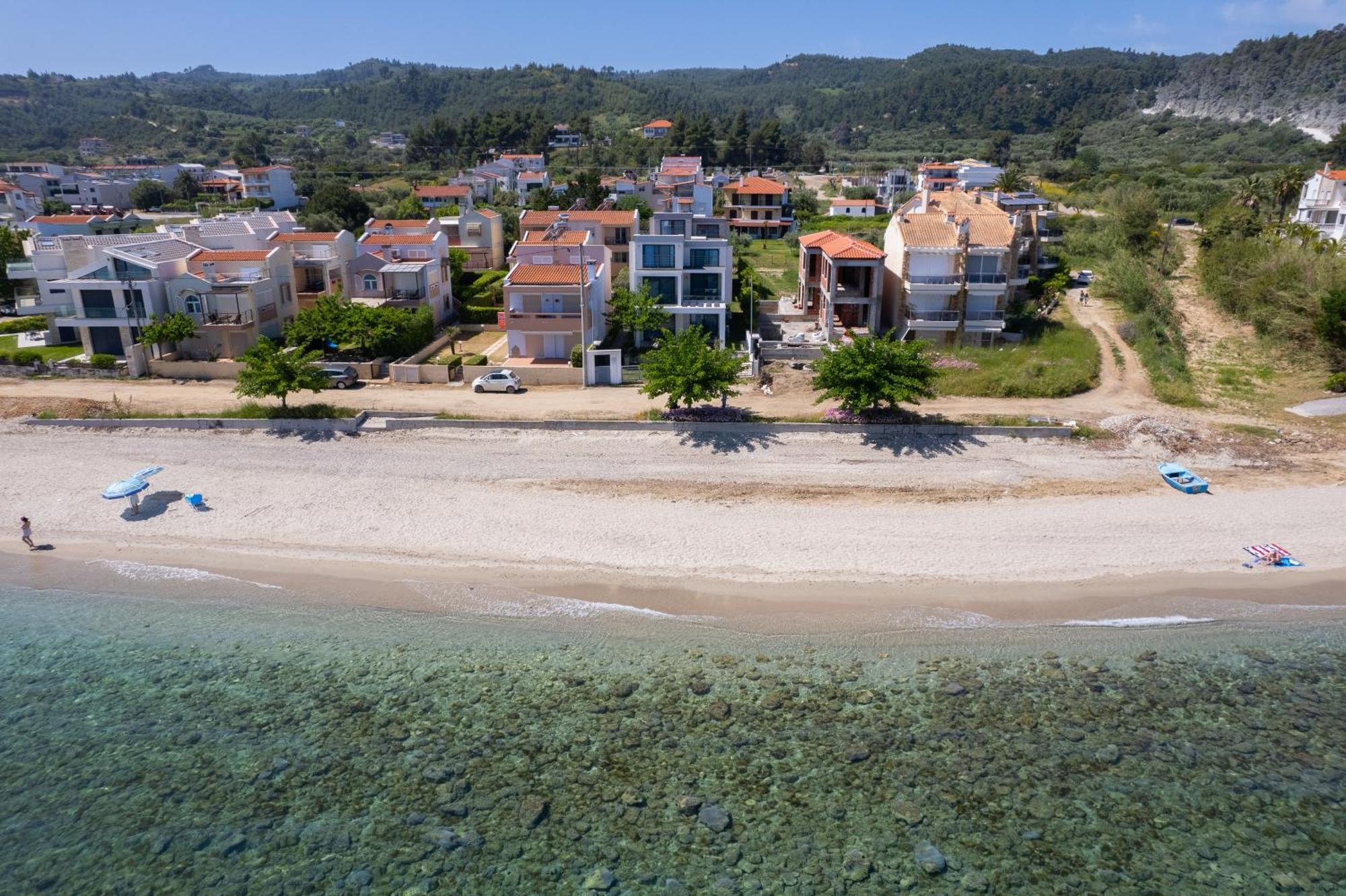 Apartament Cavo Blue Coastal Living Polychrono Zewnętrze zdjęcie