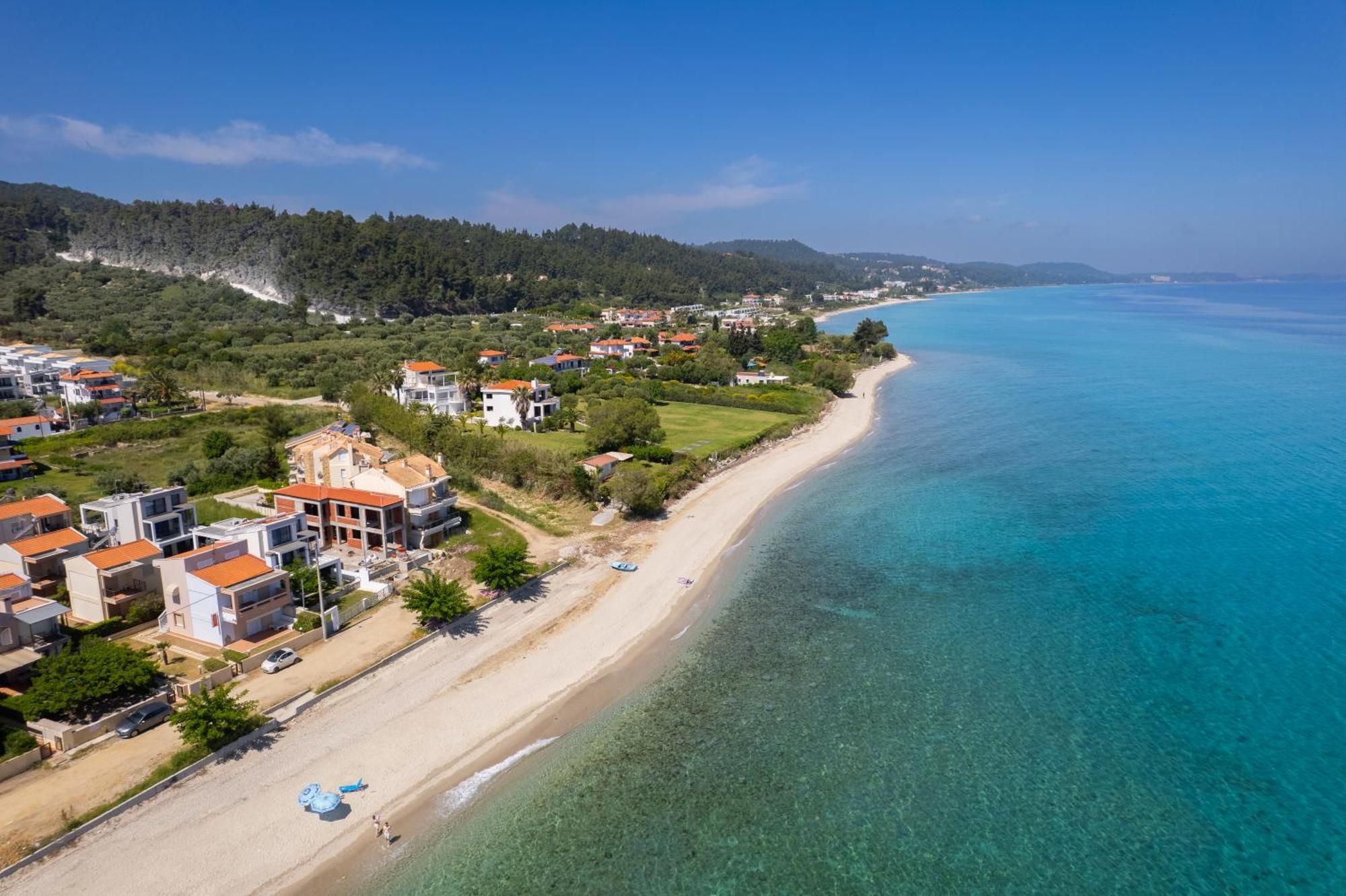 Apartament Cavo Blue Coastal Living Polychrono Zewnętrze zdjęcie
