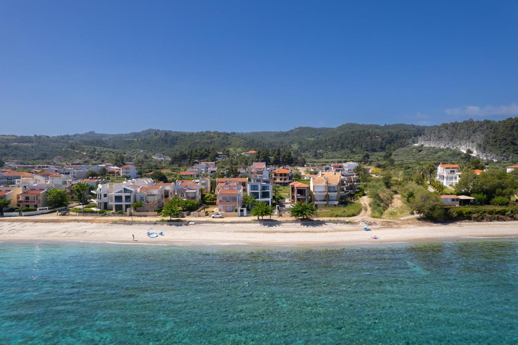 Apartament Cavo Blue Coastal Living Polychrono Zewnętrze zdjęcie